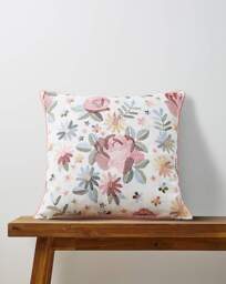 Maeve Embroidered Floral Cushion Multi - JD Williams - Size: 45X45 - thumbnail 1