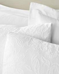 Bianca Fleur Matelasse Duvet Cover Set White - Bianca - Size: DOUBLE - thumbnail 3
