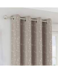 Tivoli Thermal Blackout Curtains Natural - Enhanced Living - Size: 168 x 229cm - thumbnail 5
