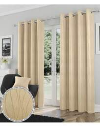 Goodwood Thermal Curtain Cream - Enhanced Living - Size: 167 x 137cm - thumbnail 2