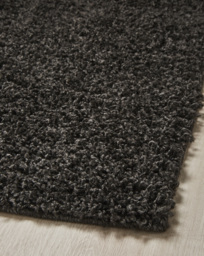 Jazz Shaggy Cosy Rug Charcoal - Homemaker - Size: 120X170 - thumbnail 1