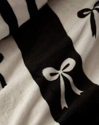 Fusion Bows Duvet Cover Set Monochrome - Fusion - Size: SINGLE - thumbnail 3