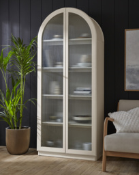 Cranfield Display Cabinet Cream - JD Williams - thumbnail 1