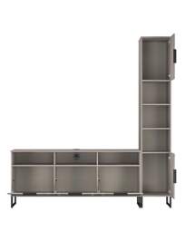 Hayden Right Hand Media Unit Grey OAK - Welcome - thumbnail 2