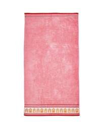 Catherine Lansfield Huts XL Beach Towel Coral - Catherine Lansfield - thumbnail 2