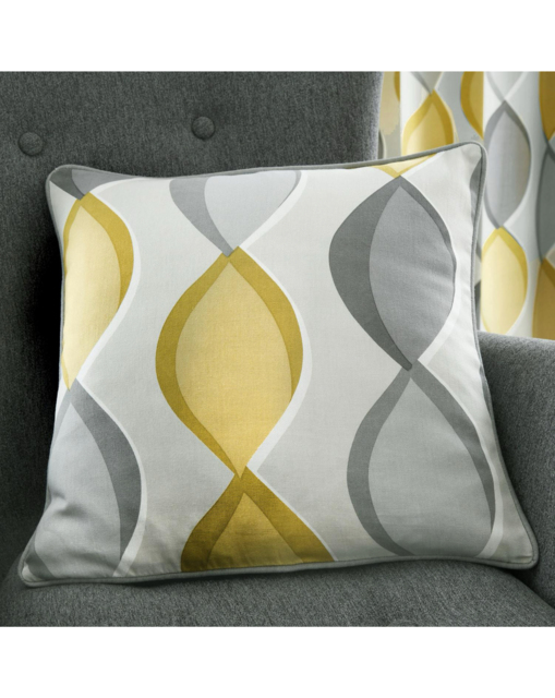 Fusion Lennox Filled Cushion Ochre - Fusion - Size: 43X43CM - image 1
