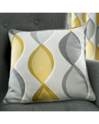 Fusion Lennox Filled Cushion Ochre - Fusion - Size: 43X43CM