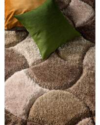 Scallop Shaggy Cosy Rug Natural - Origins - Size: 120X170 - thumbnail 4
