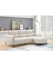 Astor Right Hand Corner Chaise Beige - thumbnail 1