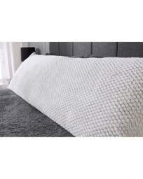 Waffle Fleece Bolster Cushion Grey - Huggleland - Size: EACH - thumbnail 4