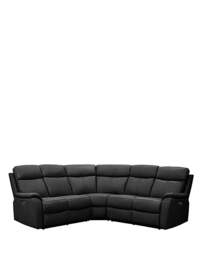Aspire Kingsmere Recliner Corner Sofa Black - Aspire - thumbnail 5