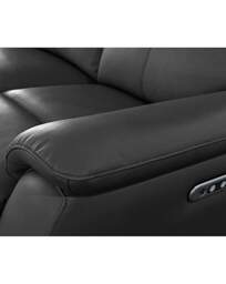 Aspire Kingsmere Recliner Corner Sofa Black - Aspire - thumbnail 4