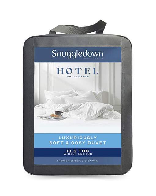 Snuggledown Luxurious Hotel Duvet 13.5 White - Snuggledown - Size: SINGLE - image 1