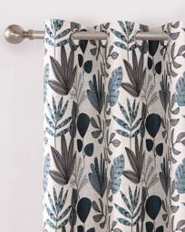 Sundour Rutland Eyelet Curtains Atlantic Blue - Gerry Weber - Size: 117 x 137cm - thumbnail 2