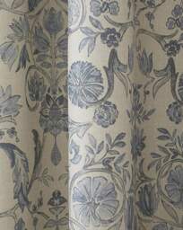 D&D Averie Pencil Pleat Curtains Blue - Dreams & Drapes - Size: 168 x 229cm - thumbnail 3