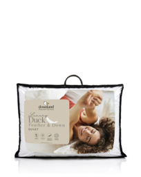 Duck Feather & Down 10.5 Tog Duvet White - Hotel Collection - Size: DOUBLE