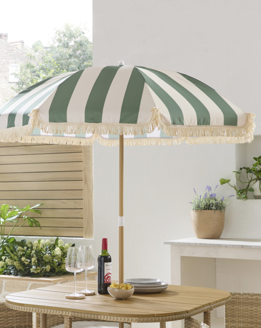 Stripe Parasol Green - JD Williams - image 1