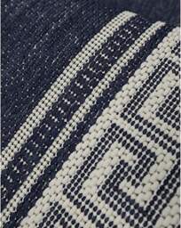 Gel Backed Greek Key Rug Navy - Homemaker - Size: 160X225 - thumbnail 2