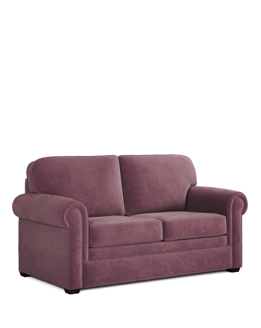 Jay-Be Chenille 2 Seat Sofa Bed Mattress Mauve - Jay-Be