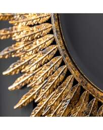 Gallery Quill Mirror Gold - Gallery Direct - thumbnail 4