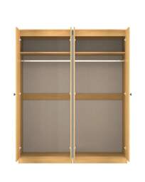 Richmond 4 Door Wardrobe Warm OAK - Welcome - thumbnail 2