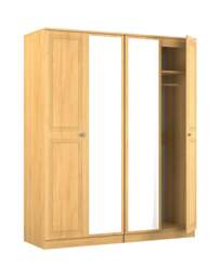 Richmond 4 Door Wardrobe Warm OAK - Welcome - thumbnail 3