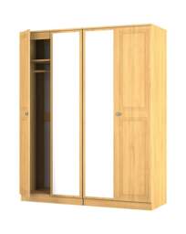 Richmond 4 Door Wardrobe Warm OAK - Welcome - thumbnail 4