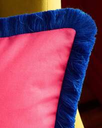 SR Darling Diagonal Stripe Cushion Bright - Sophie Robinson - Size: 50X50 - thumbnail 5