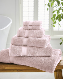 Egyptian Cotton 600GSM Towel - Pink Soft Pink - JD Williams - Size: XL Bath Sheets