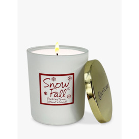 Lily-flame Snowfall Jar Scented Candle, 230g