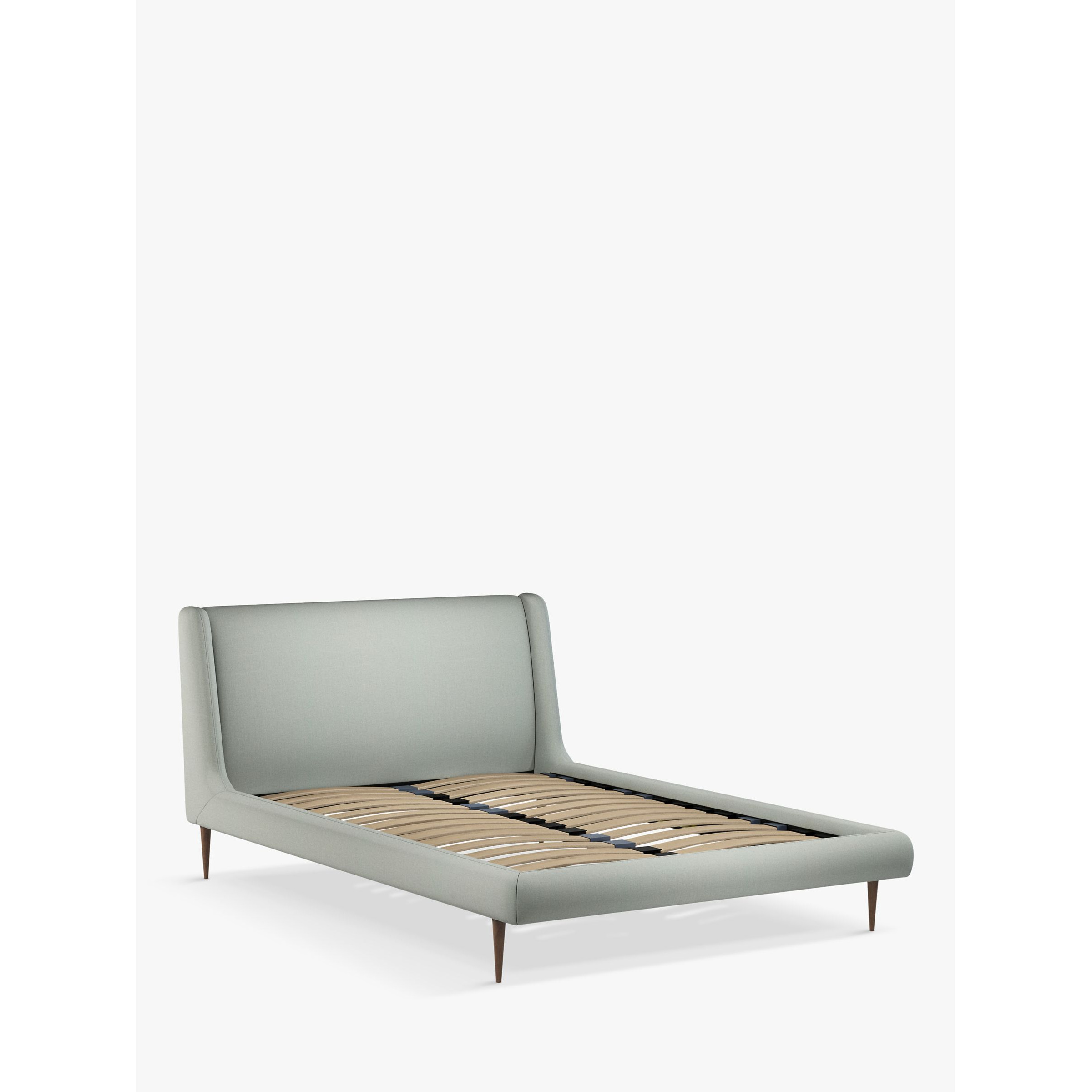 John Lewis Mid-Century Sweep Upholstered Bed Frame, Super King Size - image 1