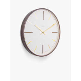 Acctim Knoll Oak Wood Frame Analogue Quartz Wall Clock, 53cm, Natural - thumbnail 2