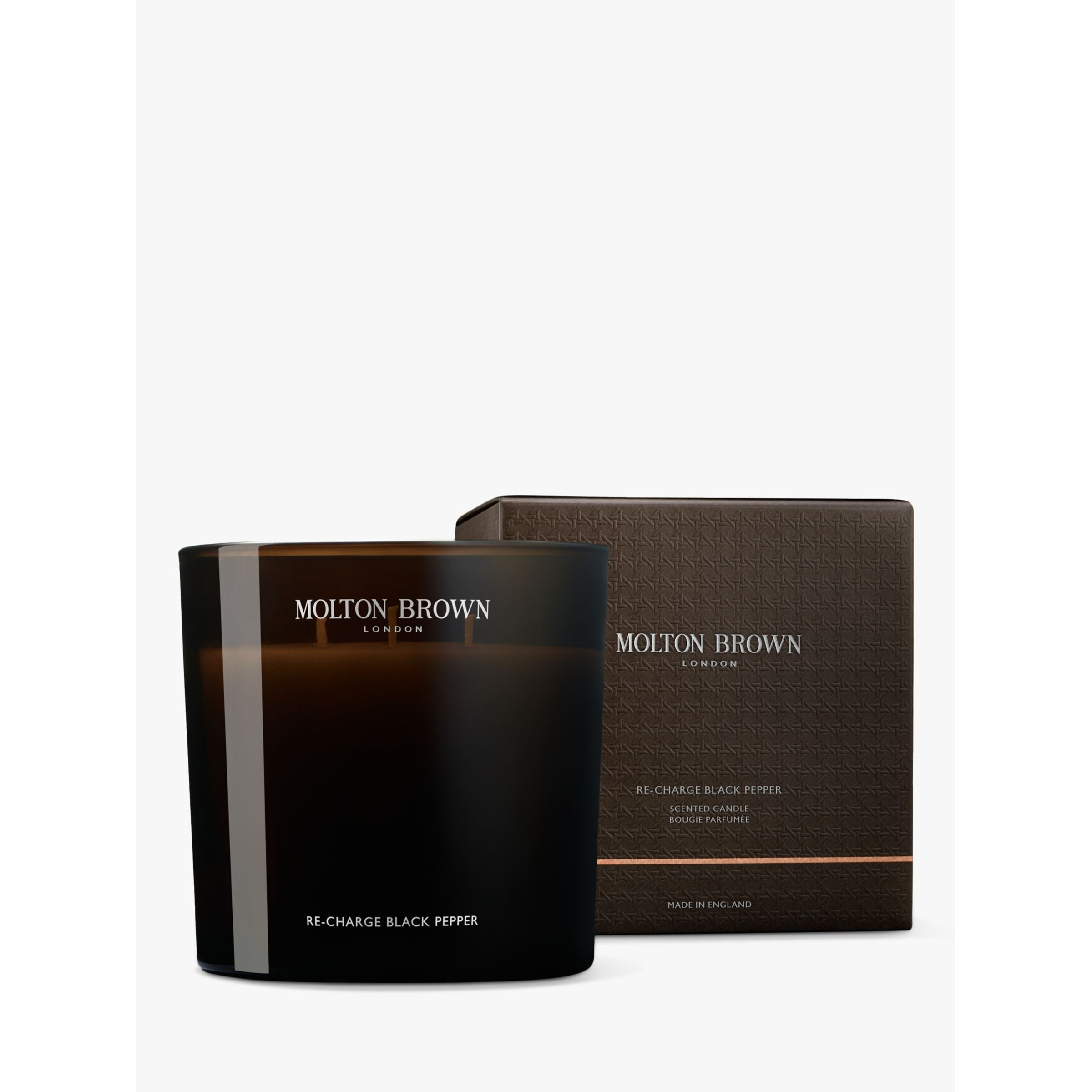 Molton Brown Re-charge Black Pepper Scented Luxury Candle, 600g - image 1