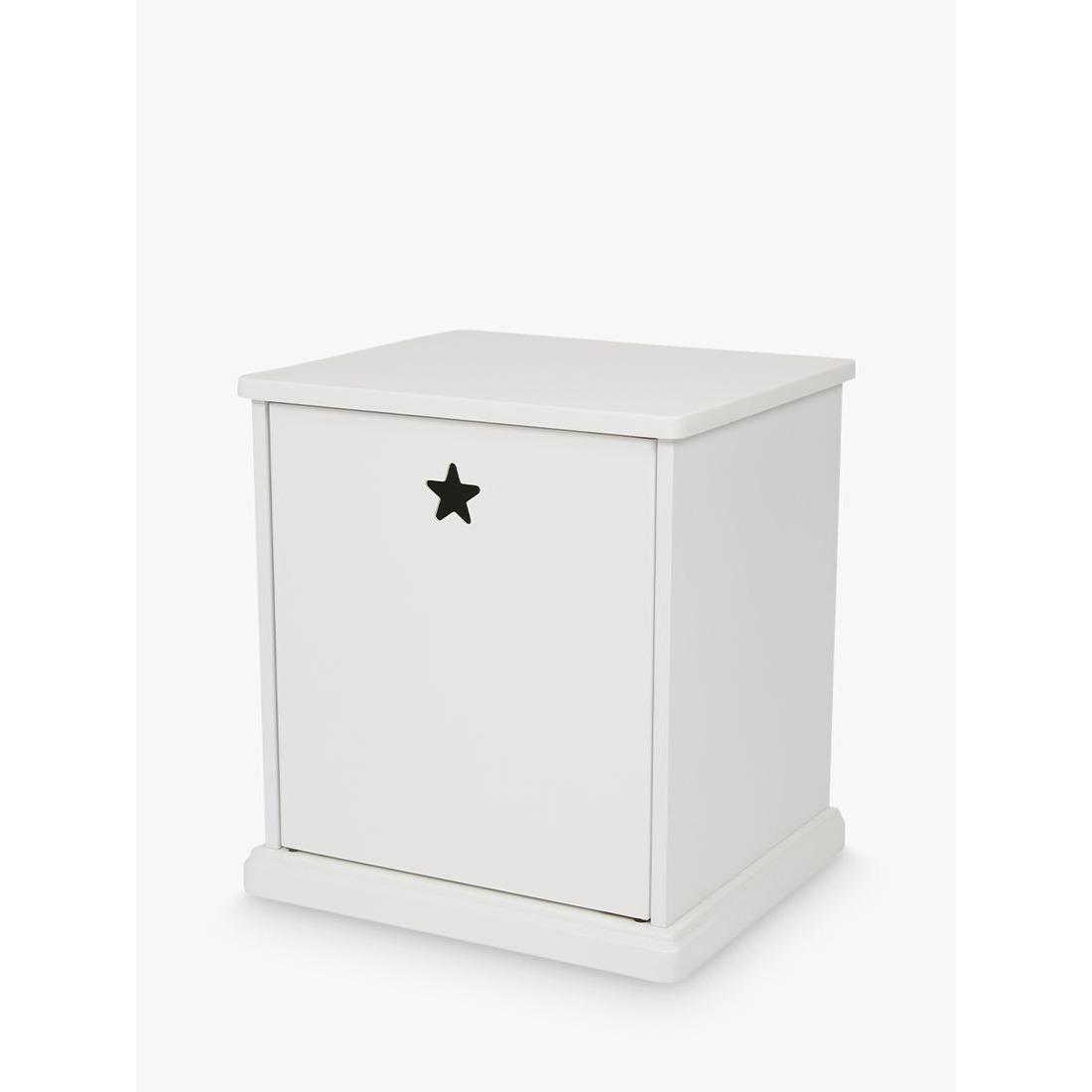 Great Little Trading Co Star Bright Bedside Table, White - image 1
