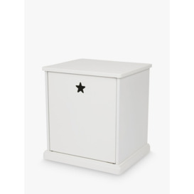 Great Little Trading Co Star Bright Bedside Table, White - thumbnail 1