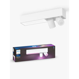 Philips Hue Centris 2 Spot Smart LED Ceiling Light with Bluetooth, White/Multi - thumbnail 1
