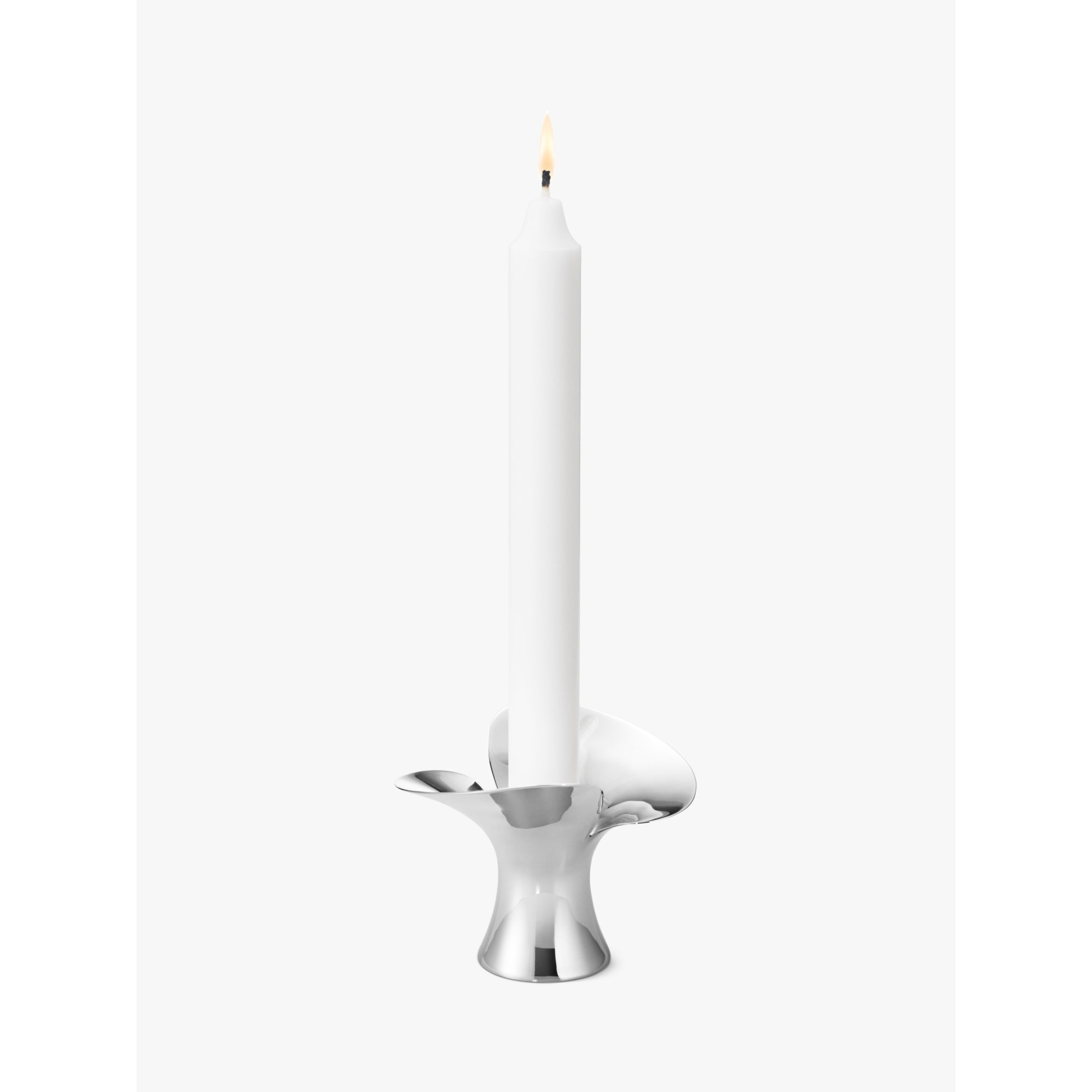 Georg Jensen Bloom Small Candlestick, Silver - image 1