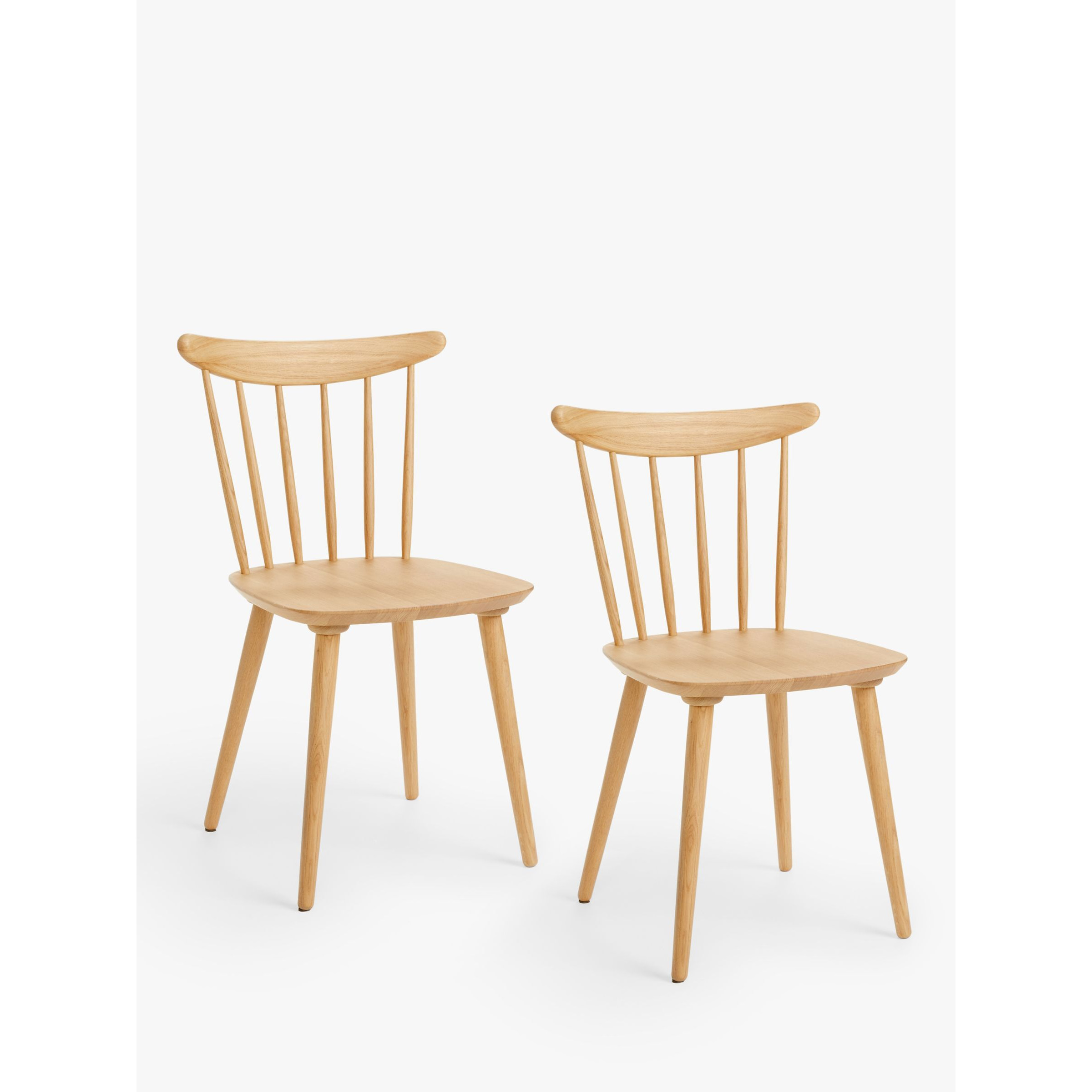 John Lewis Spindle Dining Chair, Set of 2, FSC-Certified (Beech Wood) - image 1