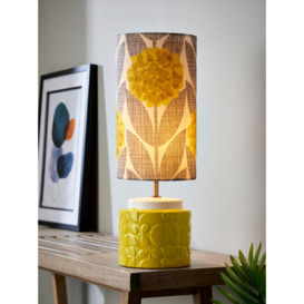Orla Kiely Blossom Table Lamp, Yellow - thumbnail 2