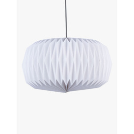 John Lewis Issie Grande Easy-to-Fit Paper Ceiling Light, White - thumbnail 2