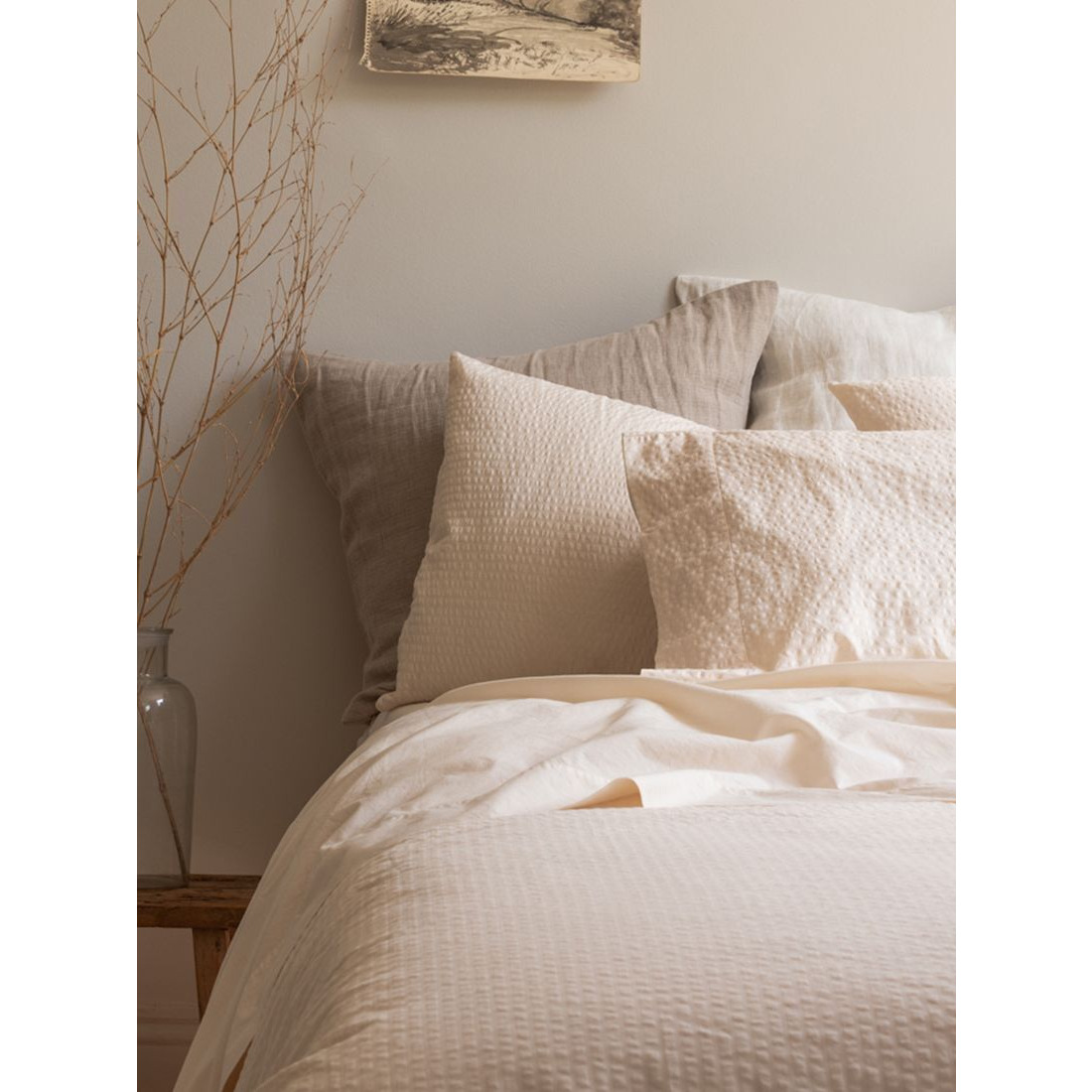 Piglet in Bed Seersucker Cotton Bedding by John Lewis Partners