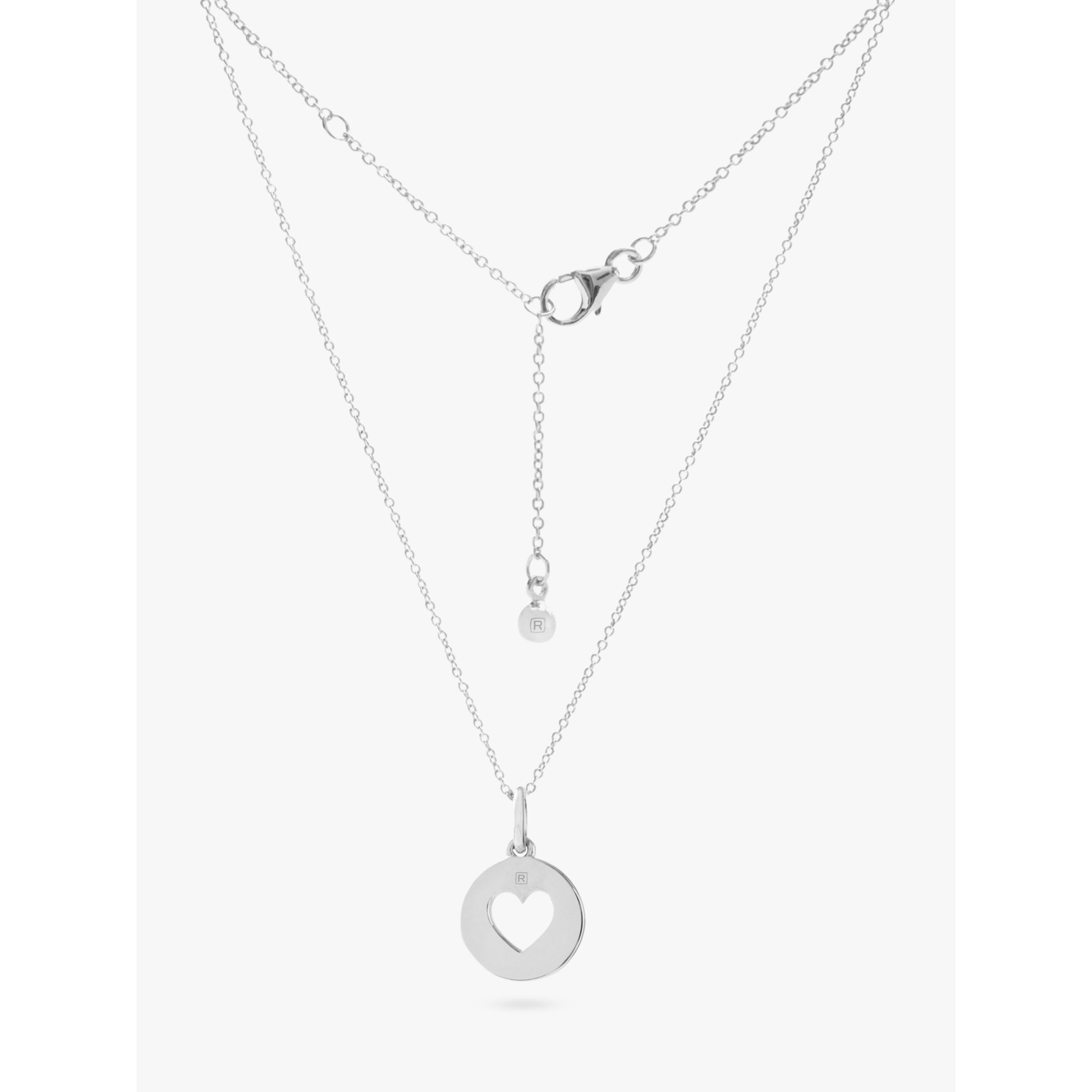 John Lewis Rope Chain Necklace, Silver | £10.00 | Buchanan Galleries