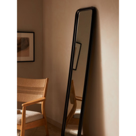 John Lewis Timeless Full-Length Cheval Mirror, 174 x 40cm, Black - thumbnail 2