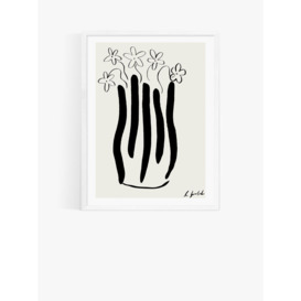 EAST END PRINTS Hali Igwelaezoh 'Abstract Vase' Framed Print - thumbnail 1