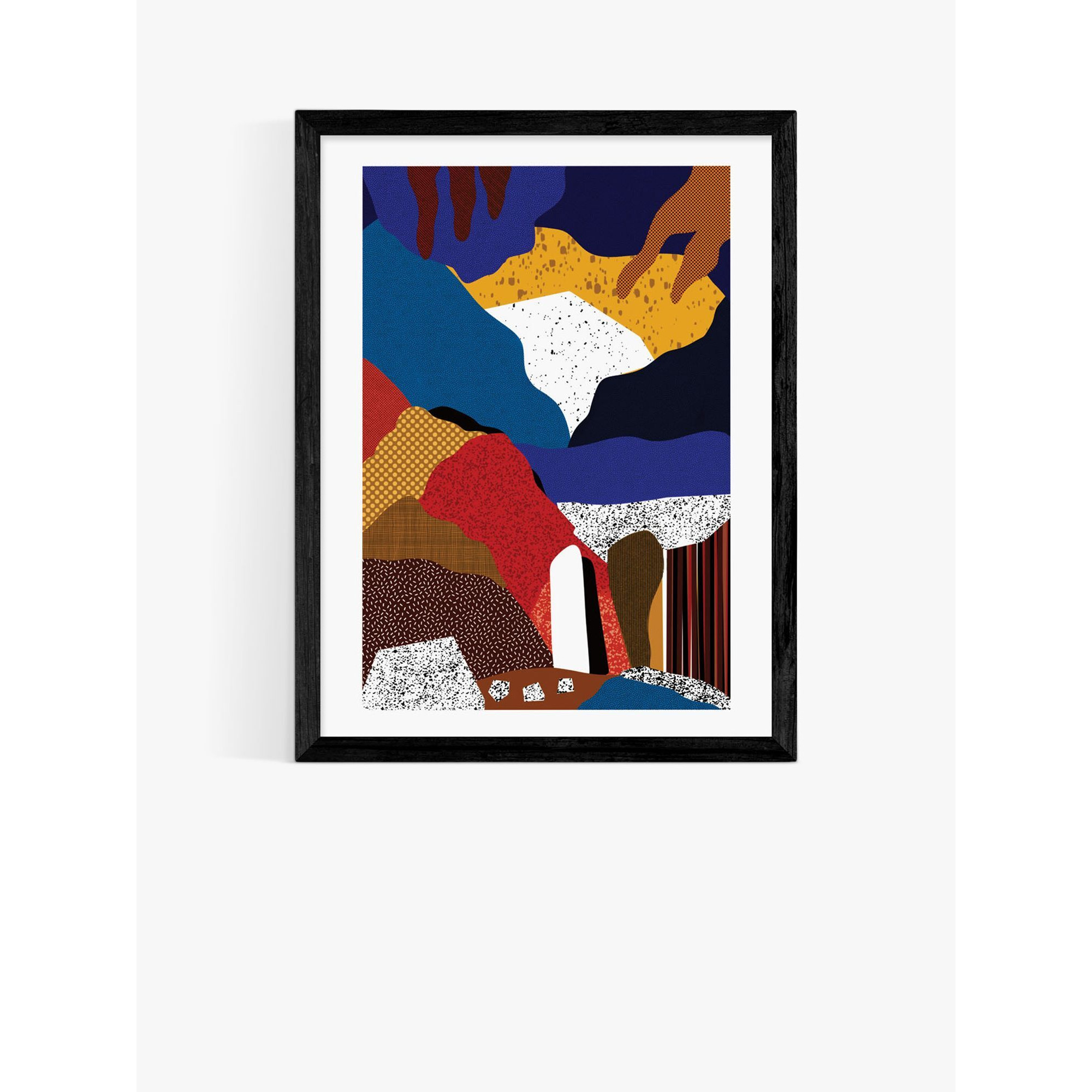 EAST END PRINTS Sumuyya Khader 'Abstract I' Framed Print - image 1