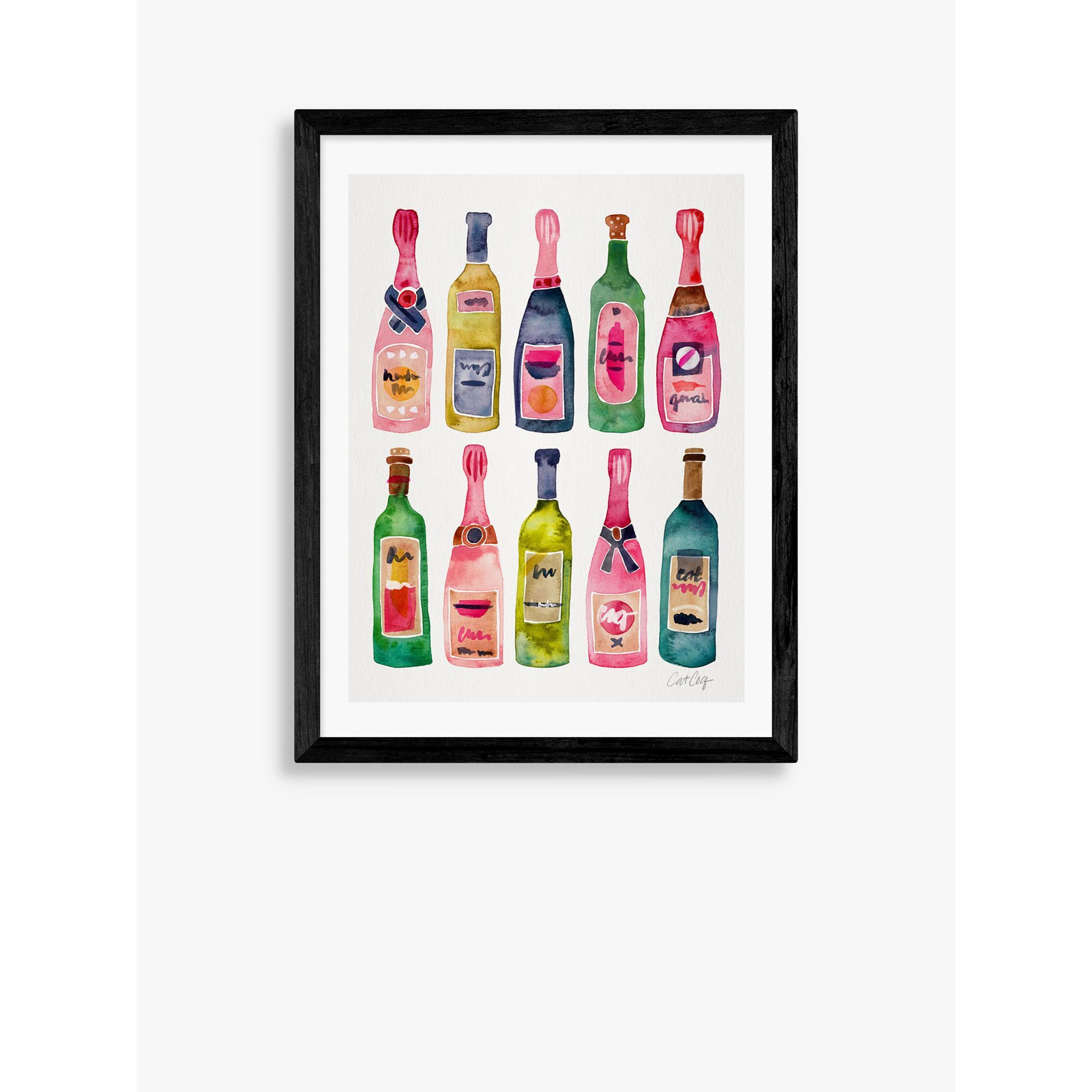 EAST END PRINTS Cat Coquillette 'Champagne' Framed Print - image 1