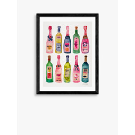EAST END PRINTS Cat Coquillette 'Champagne' Framed Print