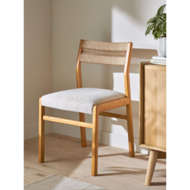 John Lewis Wycombe Rope Back Dining Chair, Ash - thumbnail 2