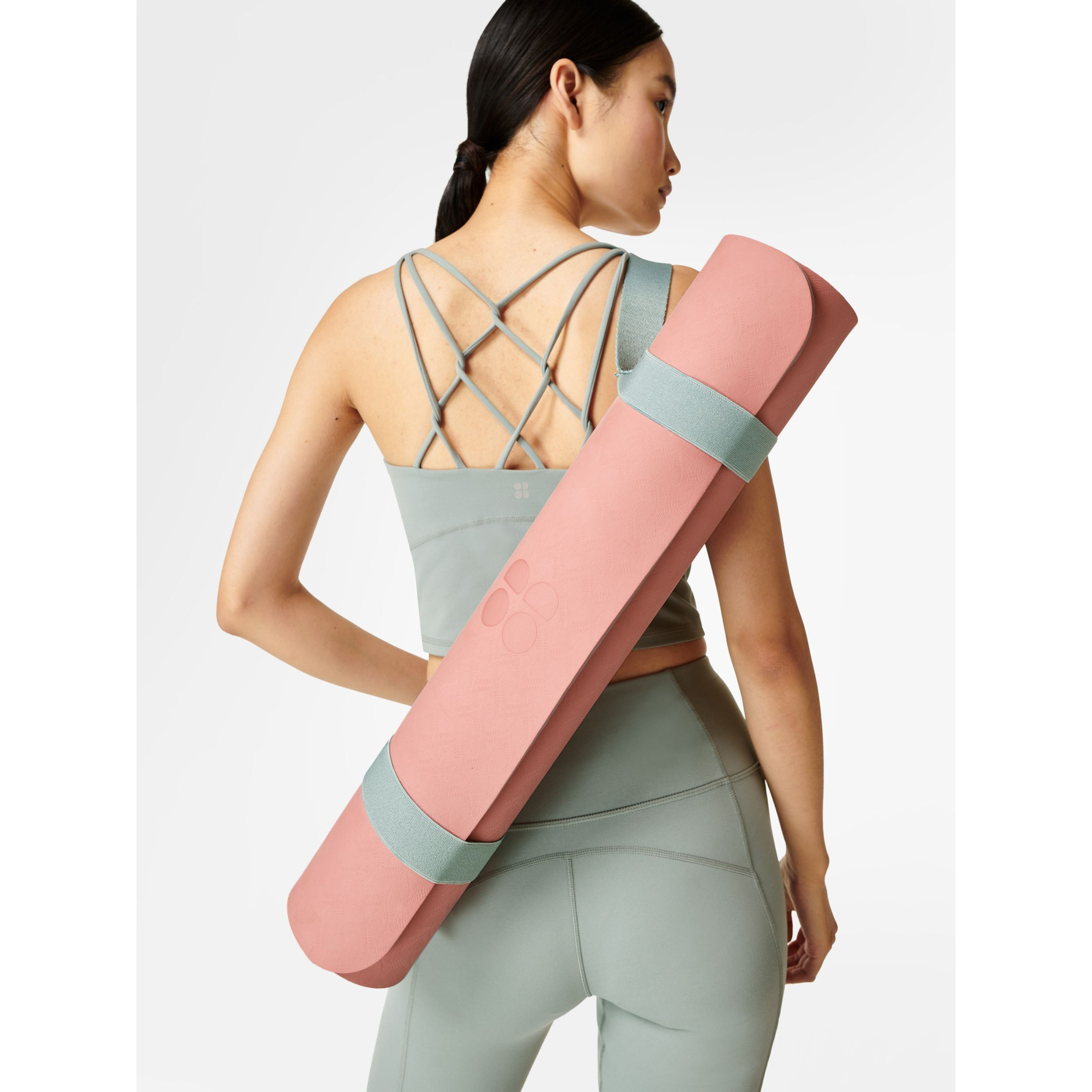 Sweaty Betty Yoga Mat Carry Strap, Storm Blue