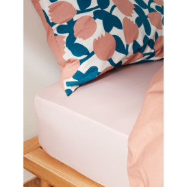 John Lewis ANYDAY Pure Cotton Fitted Sheet - thumbnail 2